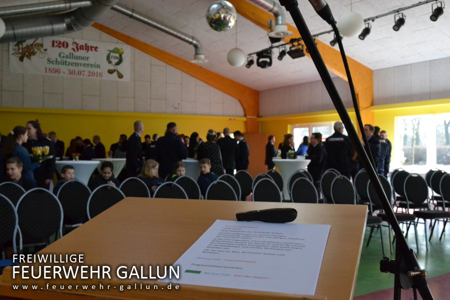 120 Jahre Feuerwehr Gallun - Geburtstagsbrunch